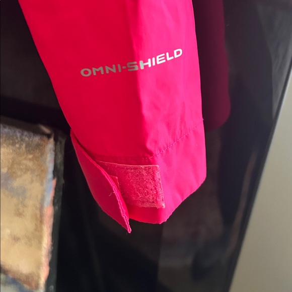 Columbia Switchback ll Hot Pink Sportswear Zip-Up Jacket windbreaker spring MED - Picture 8 of 8